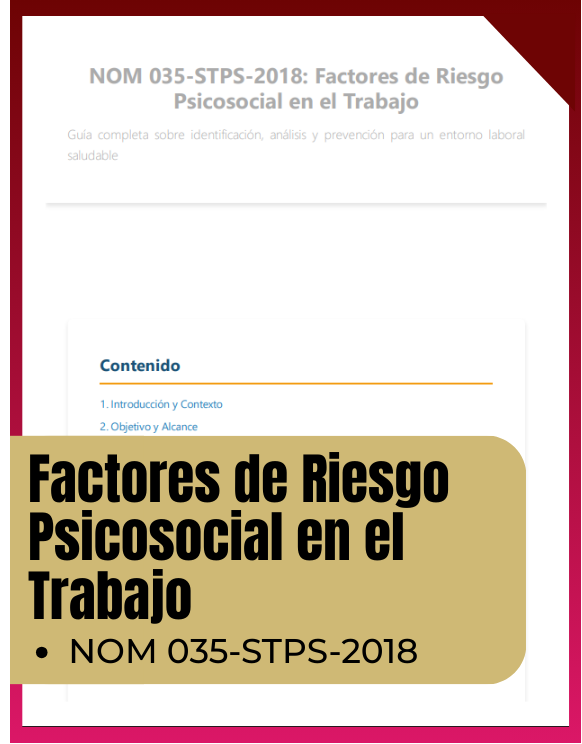 NOM 035 STPS 2018